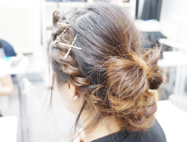 ミディアムヘアリボン