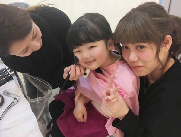 BEBEヘアメイク&撮影会@大阪高島屋